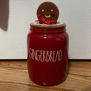 Rae Dunn gingerbread canister